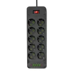 چندراهی برق پاورسوکت مدل F35U-Type-C